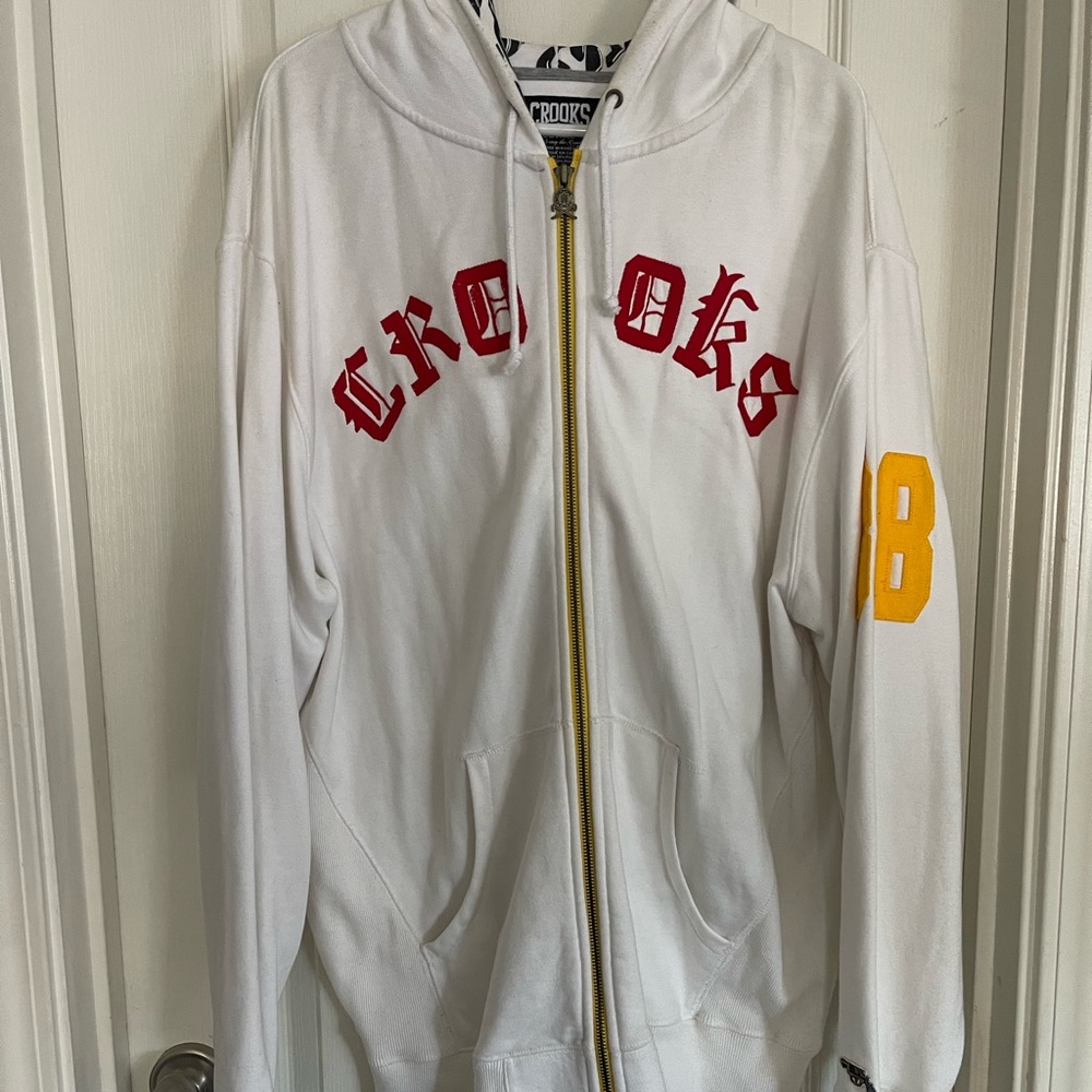 Crooks & Castles zip-up hoodie